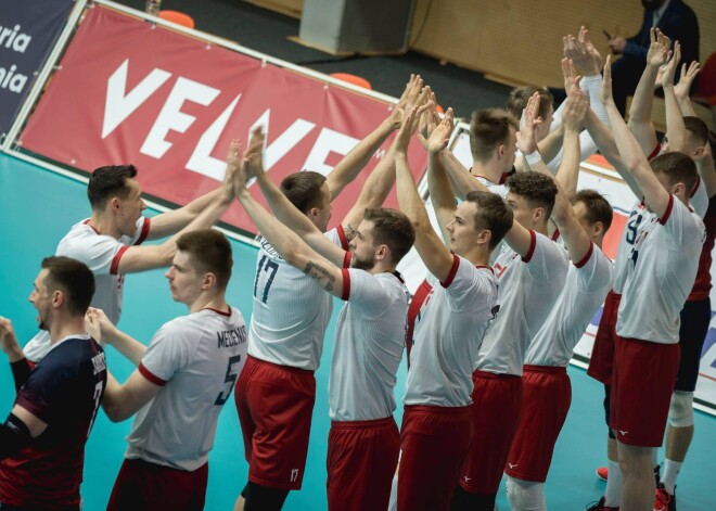 Latvijas volejbolisti Eiropas Zelta līgas turnīru noslēdz ar sesto zaudējumu sešās spēlēs