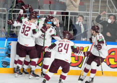 Latvijas hokeja izlasei nākamgad pasaules čempionātā ļoti spēcīgi pretinieki