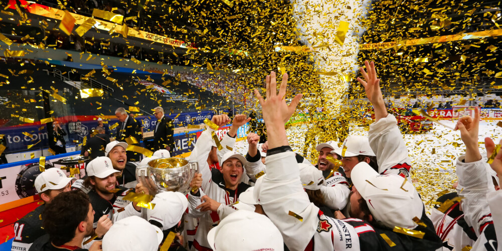 Канада обыграла Финляндию в овертайме и стала победителем чемпионата мира-2021