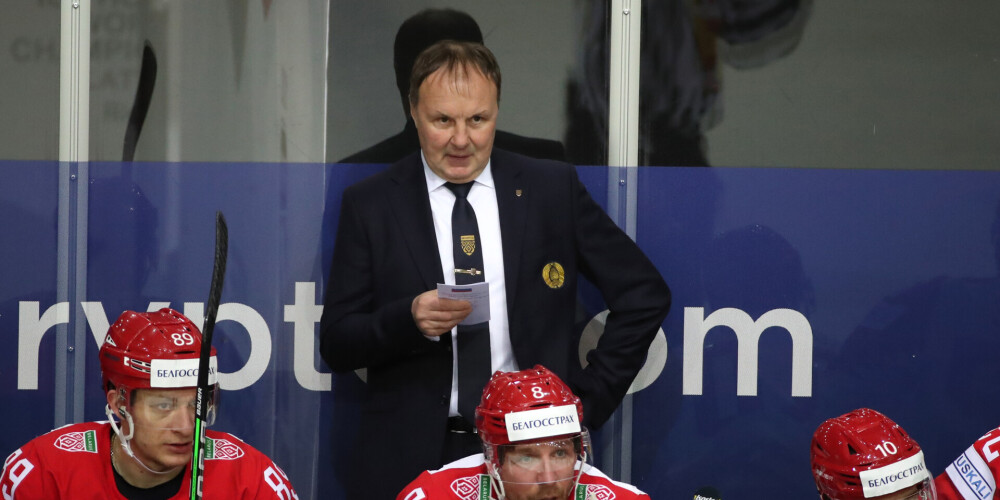 Pēc neveiksmīga pasaules čempionāta Baltkrievijas hokeja izlases treneris Zaharovs atkāpjas no amata