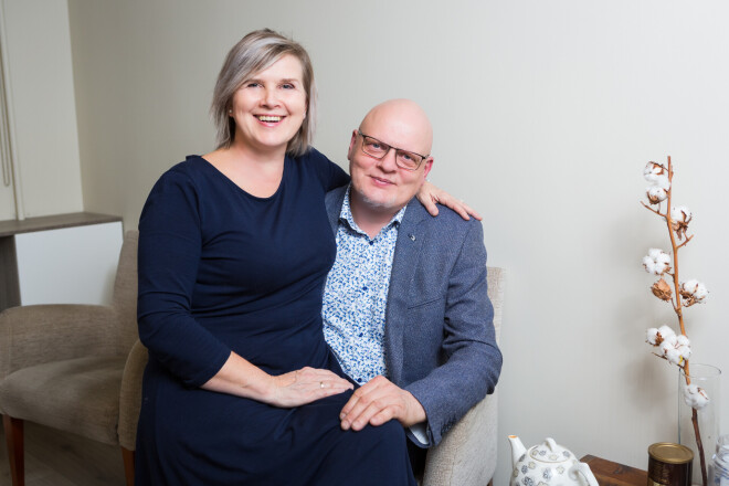 Diāna un Juris ir kopā jau 25 gadus.