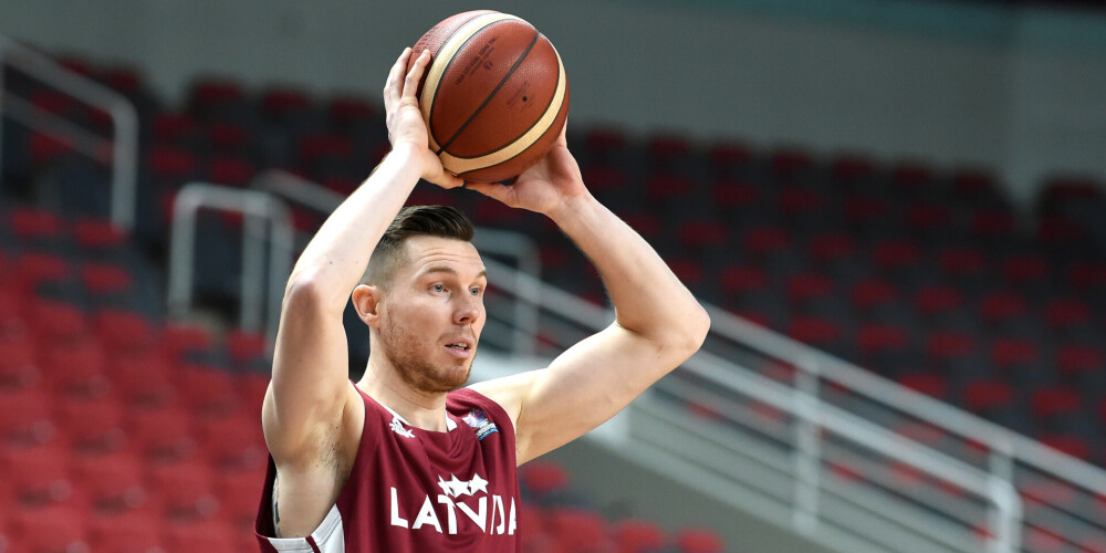 Bertāns un virkne potenciālo basketbola izlases debitantu uzsāk gatavošanos pārbaudes spēlei pret Poliju