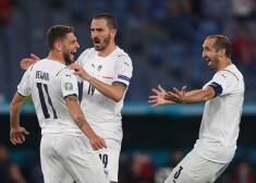 Itālijas futbolisti dominē un Eiropas čempionāta ievadā uzvar Turciju