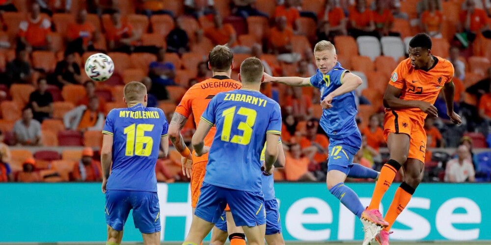 Украина выдала лучший матч на Евро-2020: пропустила два, сравняла, но все равно проиграла Голландии