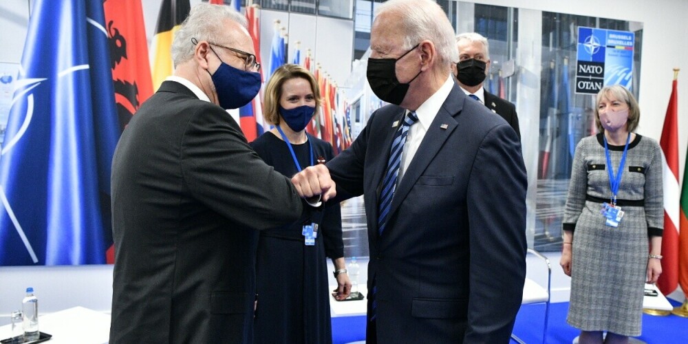 ФОТО: Эгил Левитс встретился с президентом США Джо Байденом