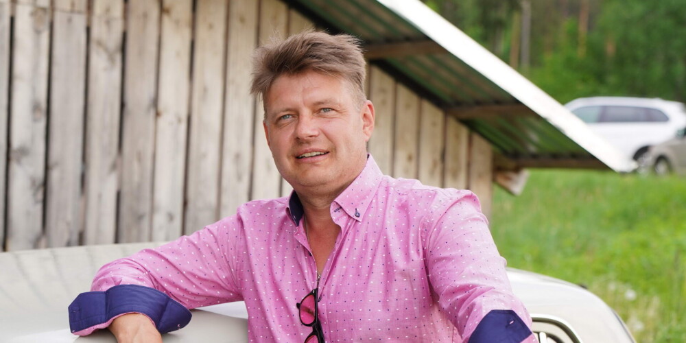 Četru dēlu tēvs Edgars Pujāts.