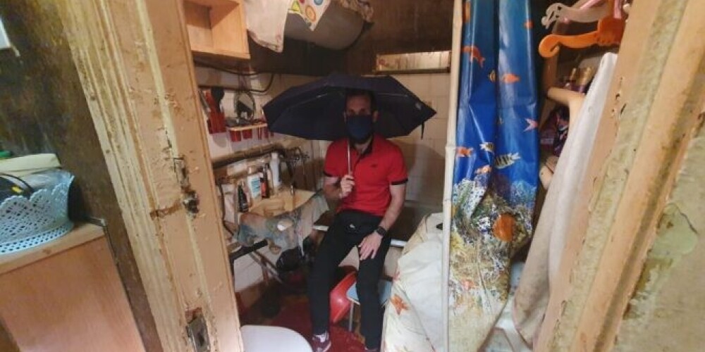 "Везде вода!": дурдом в рижском доме - люди живут в состоянии вечного потопа