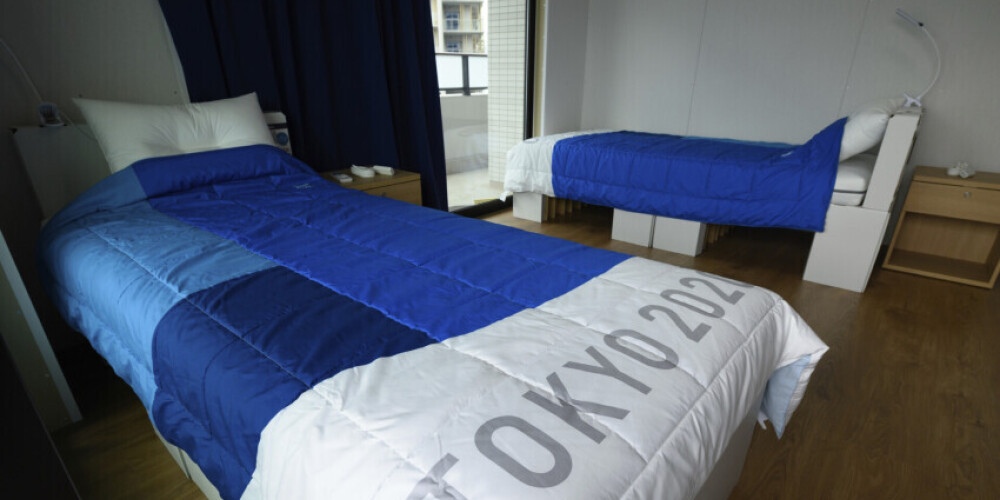 ФОТО: помещения, где будут спать, есть и готовиться участники Олимпийских игр в Токио