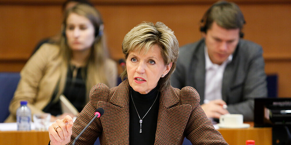 EP deputāte Inese Vaidere. 