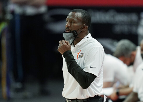 Detroitas "Pistons" galvenais treneris Dveins Keisijs.