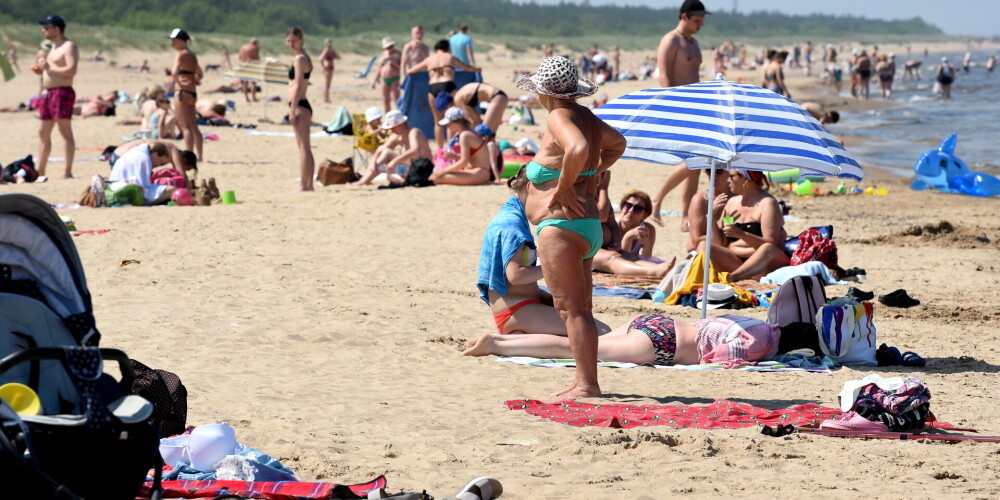 Четвертый день подряд в Латвии обновляется рекорд июньской жары
