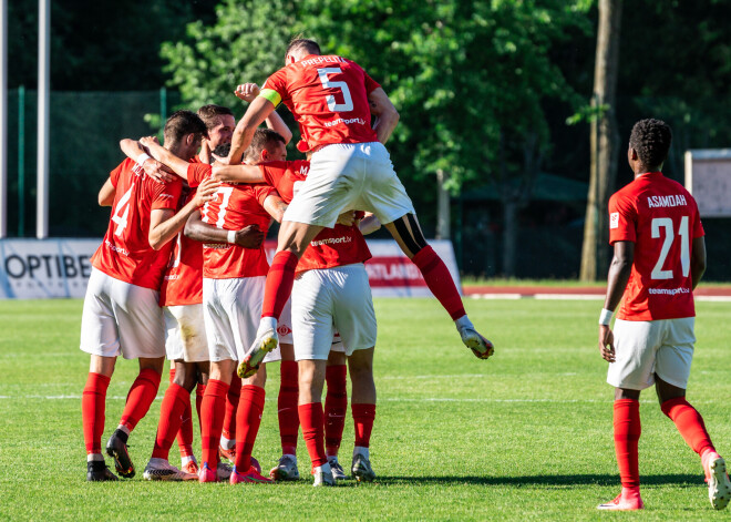 "Spartaka" futbolisti uzvar "Daugavpili"