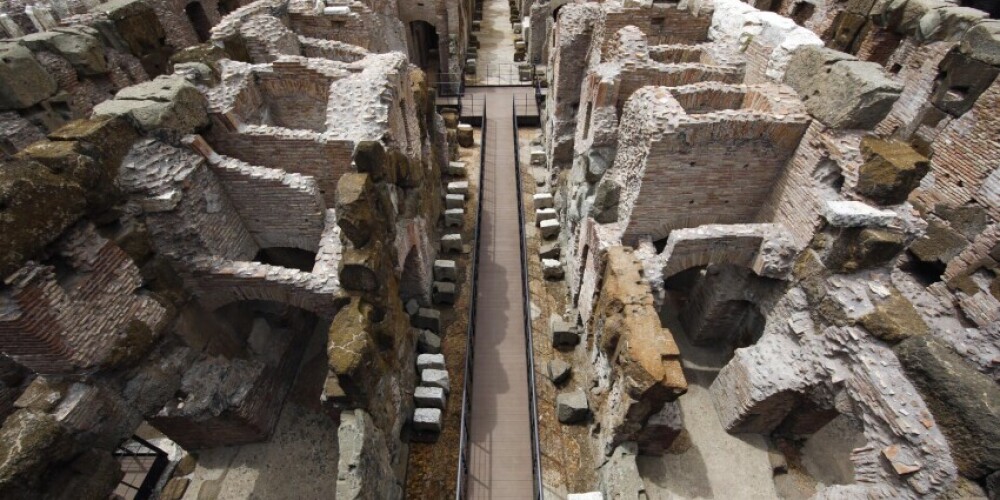 Колизей впервые откроет свои подземные коридоры для посетителей