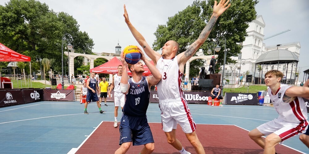 Latvijas vīriešu 3x3 basketbola izlase nekvalificējas Eiropas kausa finālturnīram