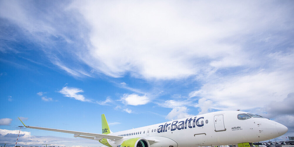 "airBaltic" saņēmusi vēl vienu "Airbus A220-300" lidmašīnu