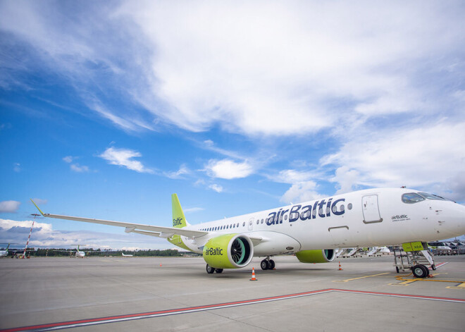 "airBaltic" saņēmusi vēl vienu "Airbus A220-300" lidmašīnu