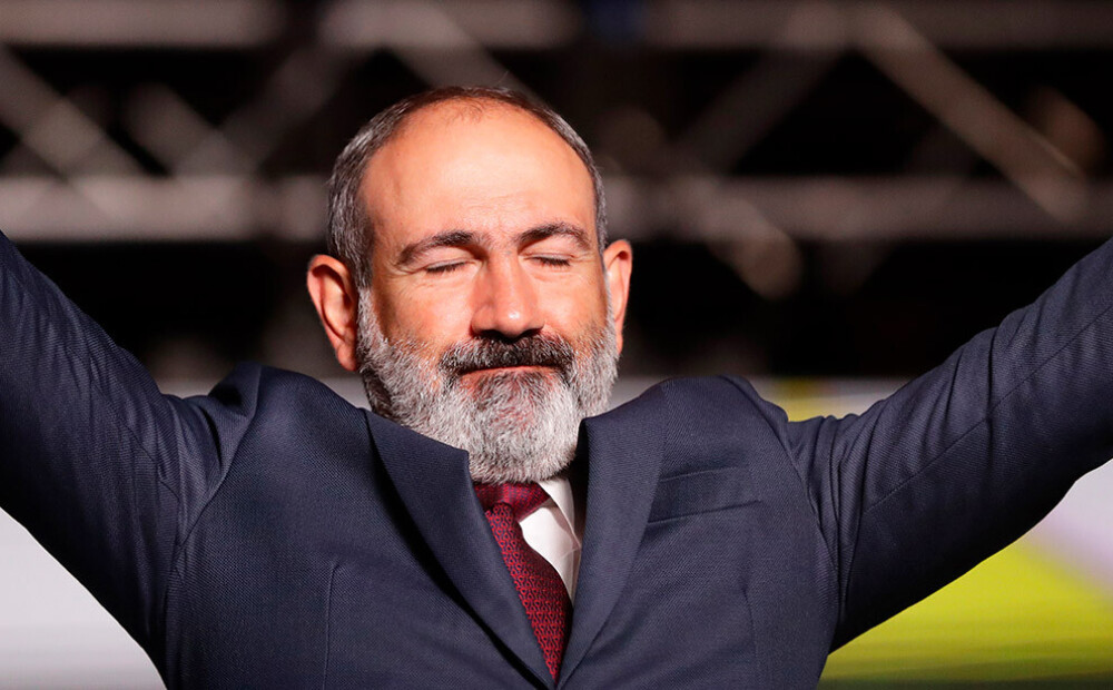 Par Armēnijas vēlēšanu uzvarētāju pasludināta Pašinjana partija