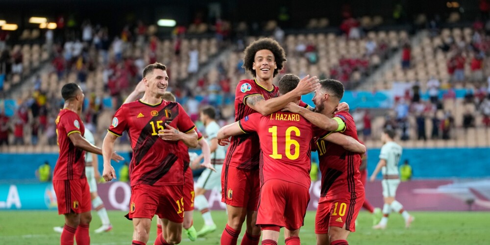 Бельгия обыграла Португалию и вышла в четвертьфинал чемпионата Европы