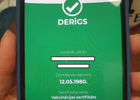 Vai personas datu uzrādīšana, nolasot digitālo Covid-19 sertifikātu ir datu aizsardzības pārkāpums?