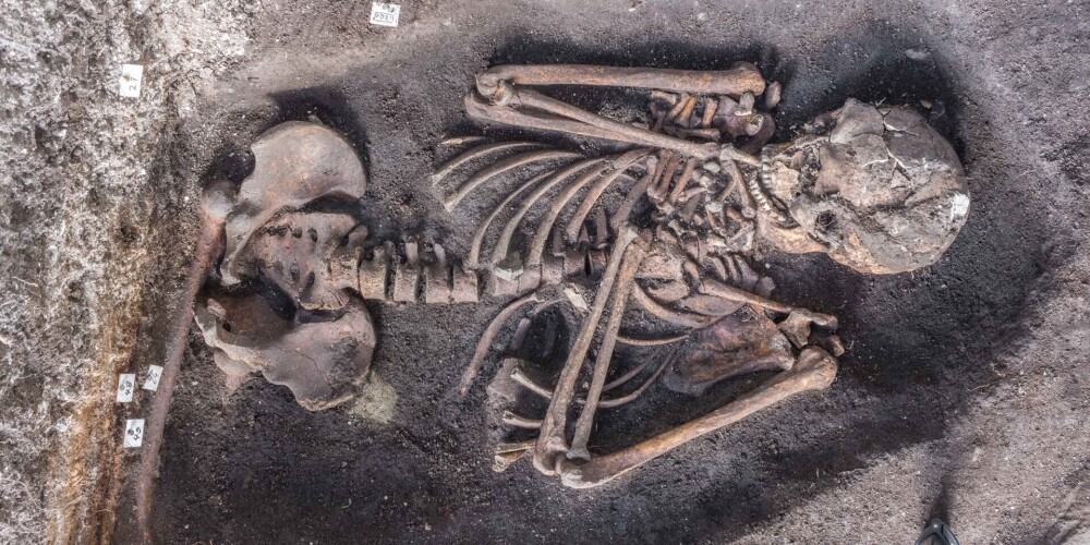 Скелет мужчины 20-30 лет: в Латвии нашли самый древний штамм чумы
