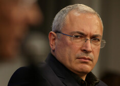 Trimdā dzīvojošais Kremļa kritiķis Mihails Hodorkovskis.