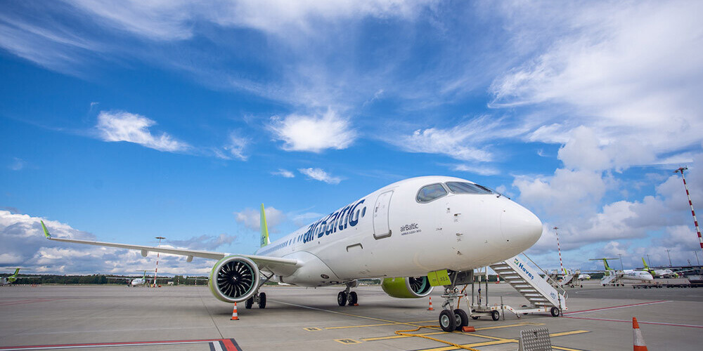 "airBaltic" divreiz nedēļā veiks lidojumus uz Pizu