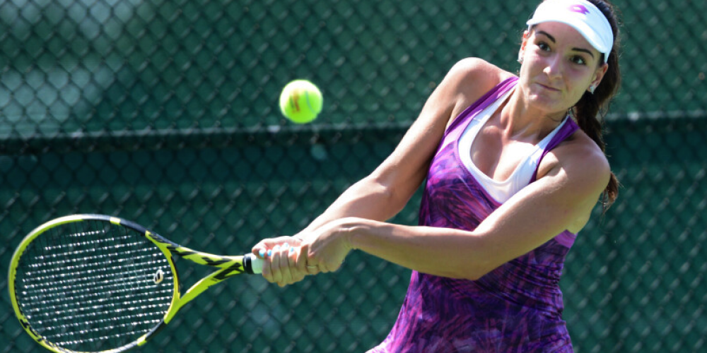 Tenisiste Semeņistaja Serbijā izcīna karjerā pirmo ITF vienspēļu titulu