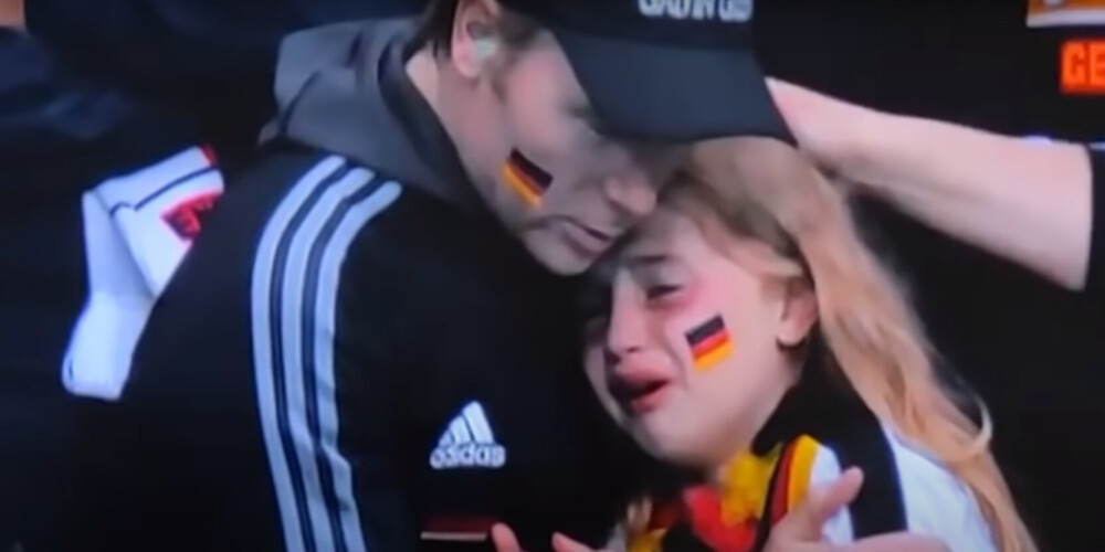 Плачущей немецкой девочке на Евро-2020 собрали 32 тысячи евро