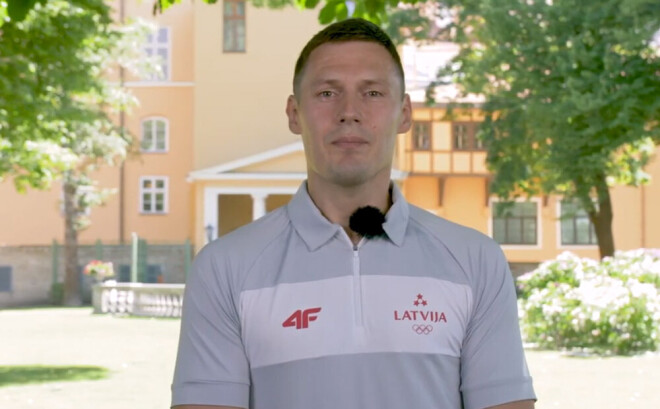 Agnis Čavars izvēlēts par karognesēju Tokijas Olimpisko spēļu atklāšanas ceremonijā.