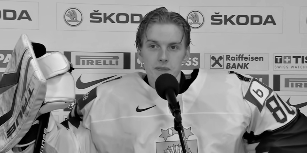 24 gadu vecumā miris talantīgais hokeja vārtsargs Matīss Kivlenieks