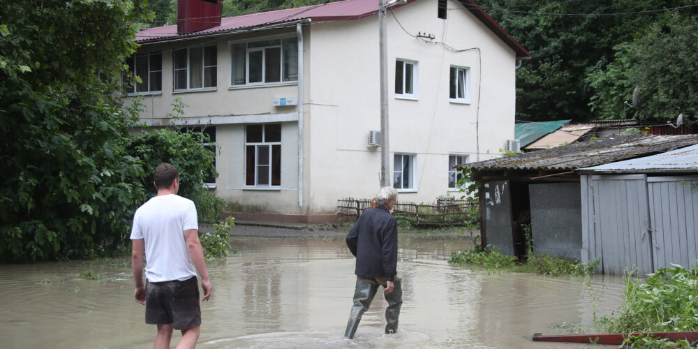 Soču varasiestādes plūdu dēļ apsver iedzīvotāju evakuāciju