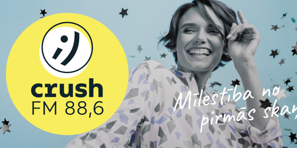 Rīgā 88,6 frekvencē sākusi darbu jauna radiostacija – Crush FM