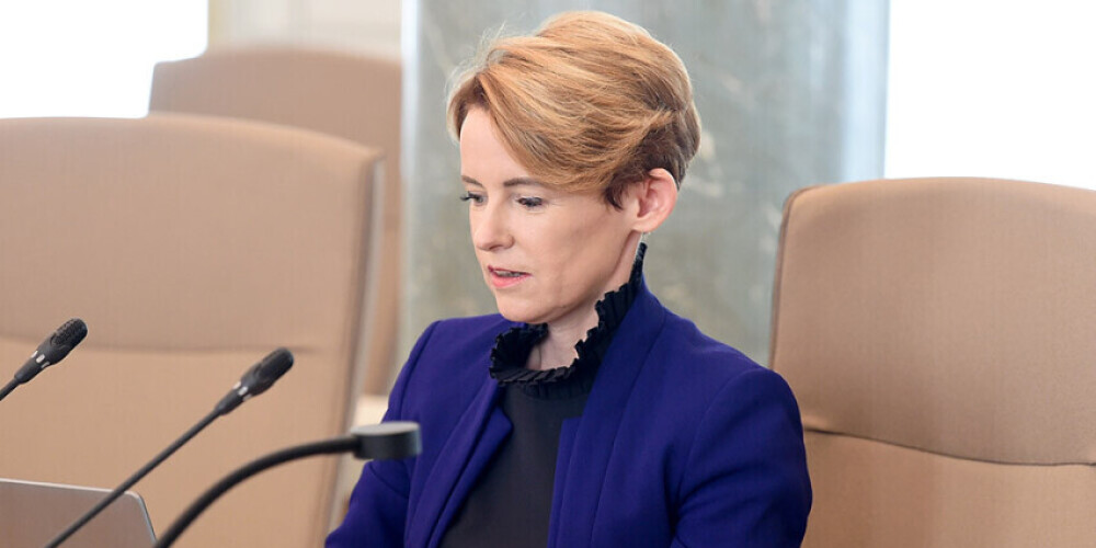 Министр внутренних дел Мария Голубева.