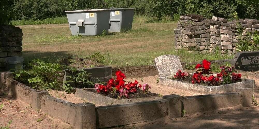 Вонь на Яунциемском кладбище: в контейнерах хранят больных чумой кабанов!