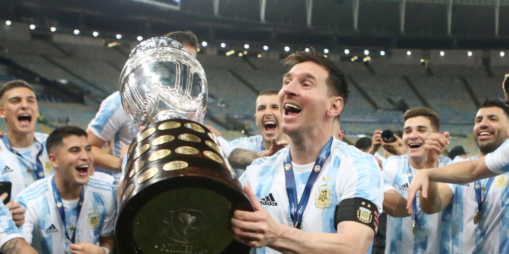 Mesi "Maracana" stadionā izcīna savu pirmo lielo uzvaru Argentīnas izlases rindās