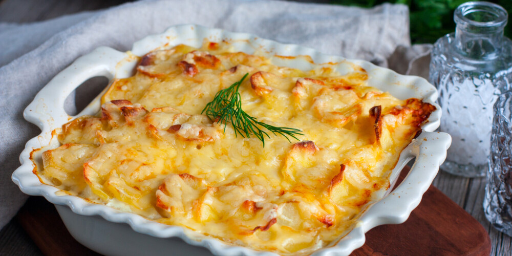 Kartupeļu un gaļas sacepums