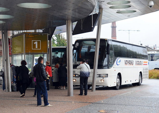 Autobusā Liepāja-Rīga piektdien braukusi ar Covid-19 inficēta persona