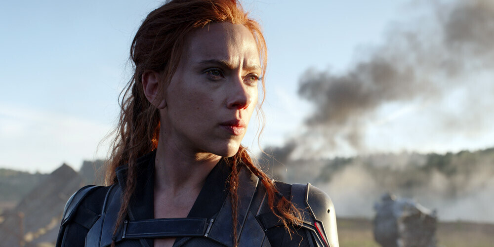 Kadrs no filmas "Black Widow" ("Melnā atraitne").