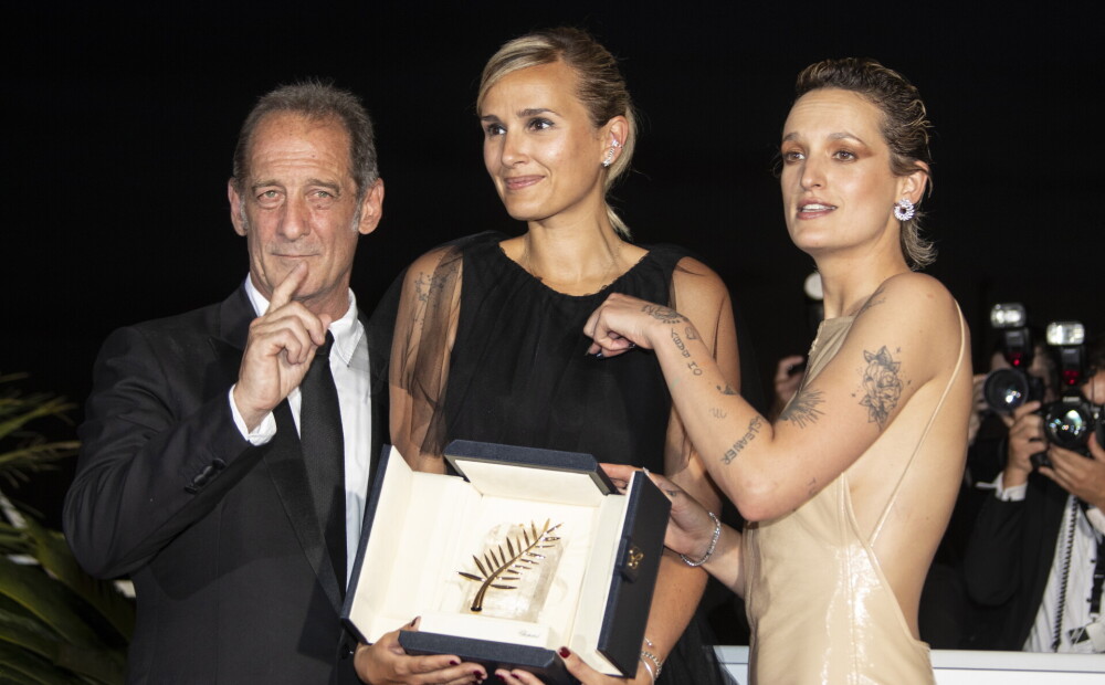 Julia Dicurno awarded the film “Titane” at the Cannes Film Festival