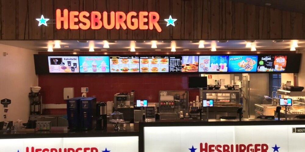 Hesburger (Хесбургер) — финская сеть ресторанов быстрого питания, центральный офис расположен в Турку. Крупнейшая в Финляндии сеть ресторанов, торгующая бургерами; на местном рынке даже более популярна, чем McDonald’s. Существуют как собственные точки, так и открытые по франчайзинговой схеме. Большинство ресторанов сети оснащены Wi-Fi-покрытием, некоторые используют RFID-метки и другие цифровые технологии для ускоренного обслуживания клиентов. Существует также гостиница Hesburger Hotel, расположенная в Турку, на первом этаже отеля действует круглосуточный ресторан, все номера гостиницы также предлагают бесплатный доступ в Интернет.