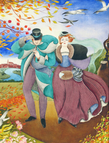 Hilda Vīka. „Rudens” (no izstādes galerijā „Jēkabs”).