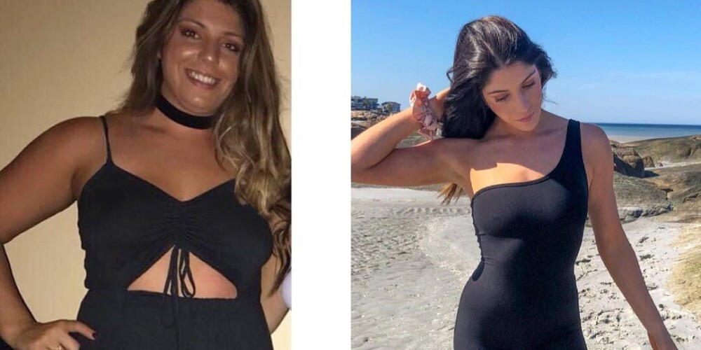 Девушка сбросила 34 кг за десять месяцев и поделилась методом похудения