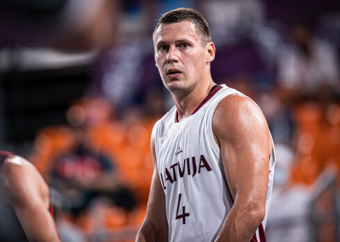 Latvijas 3x3 basketbola izlases kapteinis Agnis Čavars.