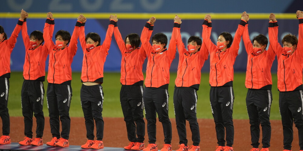 Japānas softbola komanda otro reizi pēc kārtas kļūst par olimpisko čempioni
