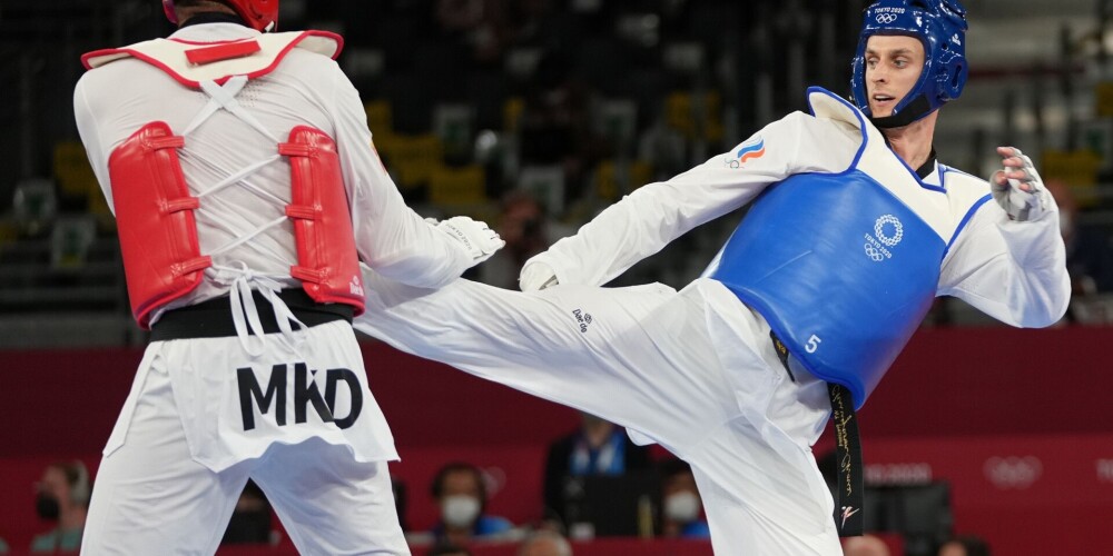 Pēdējās teikvando sacensībās Tokijas olimpiskajās spēlēs triumfē serbiete Mandiča un krievs Larins