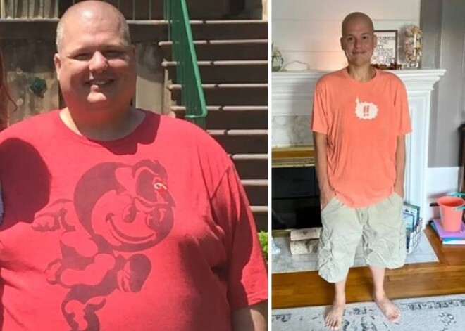 Мужчина похудел на 86 кг благодаря уговору с детьми