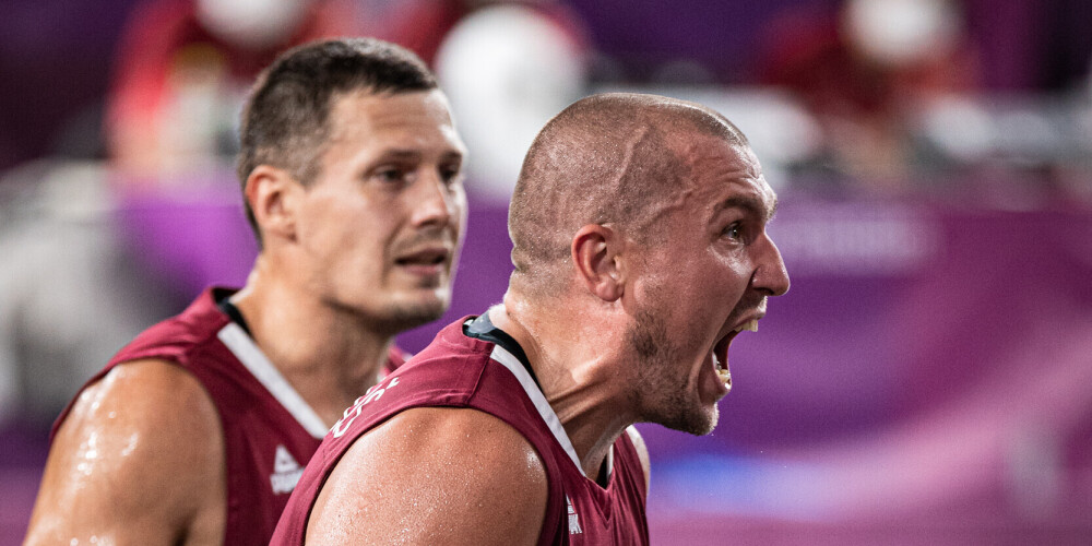 Латвия разгромила Бельгию и вышла в финал олимпийского баскетбольного турнира 3x3