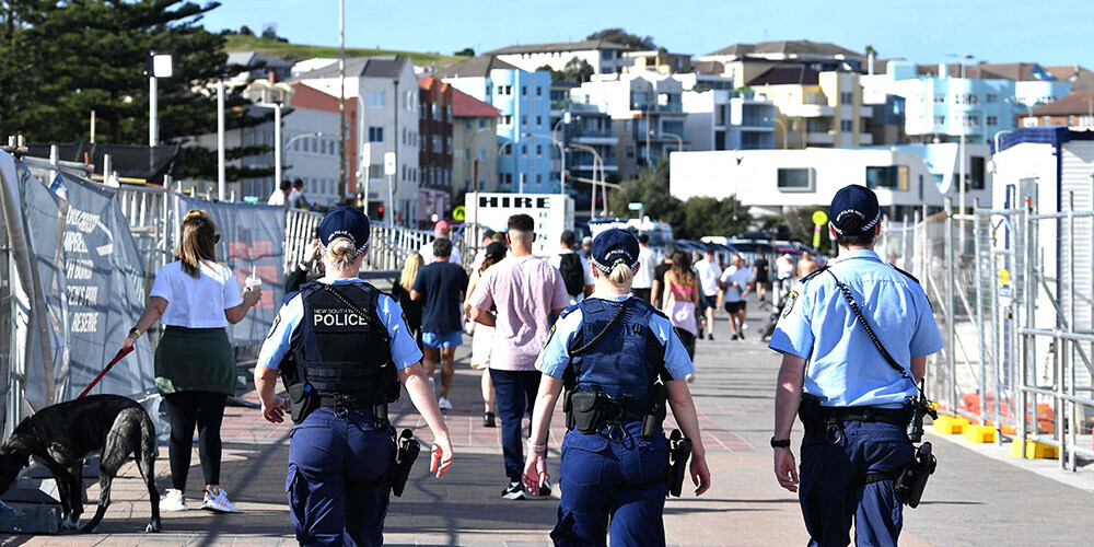 Sidnejas policija karantīnas režīma nodrošināšanā lūdz iesaistīt armiju