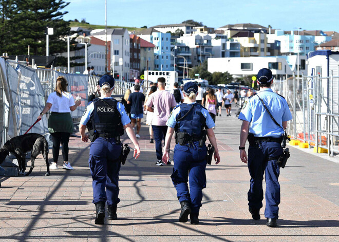 Sidnejas policija karantīnas režīma nodrošināšanā lūdz iesaistīt armiju