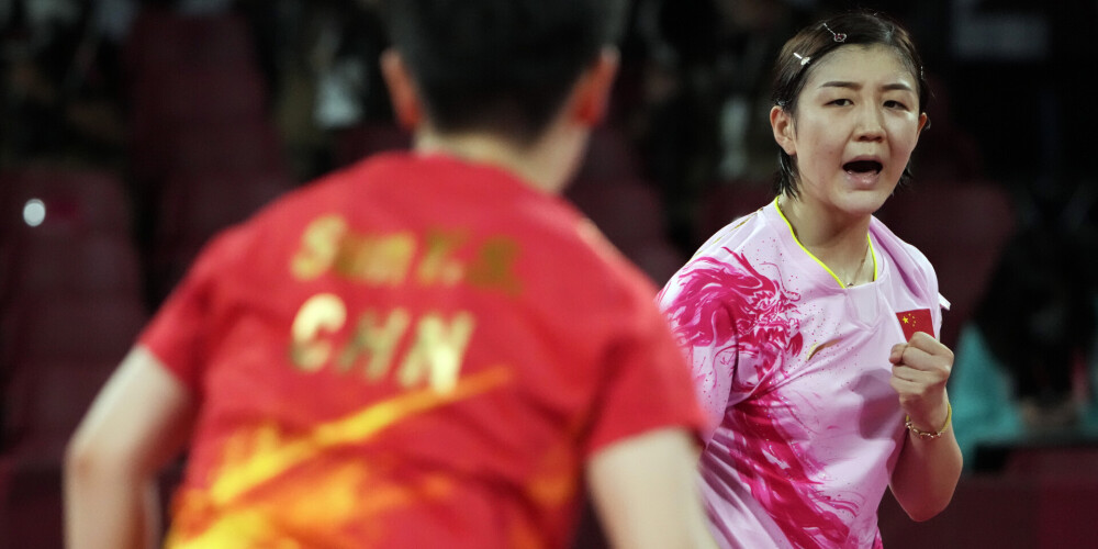 Ķīnas galda tenisistēm kārtējā dubultuzvara olimpiskajās spēlēs